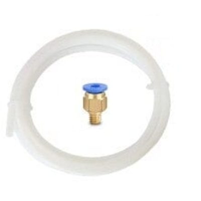 PTFE 2x4mm Teflon Tubing + Pneumatic Coupler Air Connectors PC4-M5