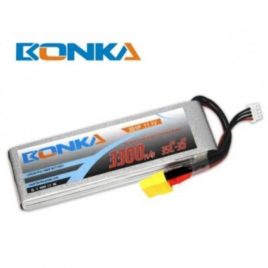 Bonka 3300mAh 35C 3S1P 11.1V Lipo Battery with XT60 Plug