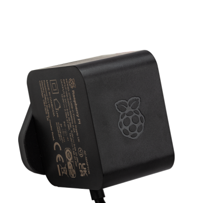 Official 27W USB-C Power Supply for Raspberry Pi-5