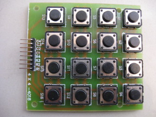 4X4 Matrix Keyboard Big Switch