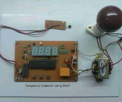 Temperature Controller Project using microcontroller