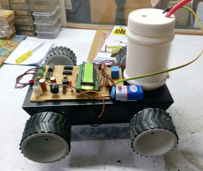 Fire Fighting Robot Project